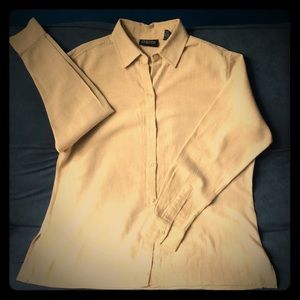 New York & Company Khaki Shirt